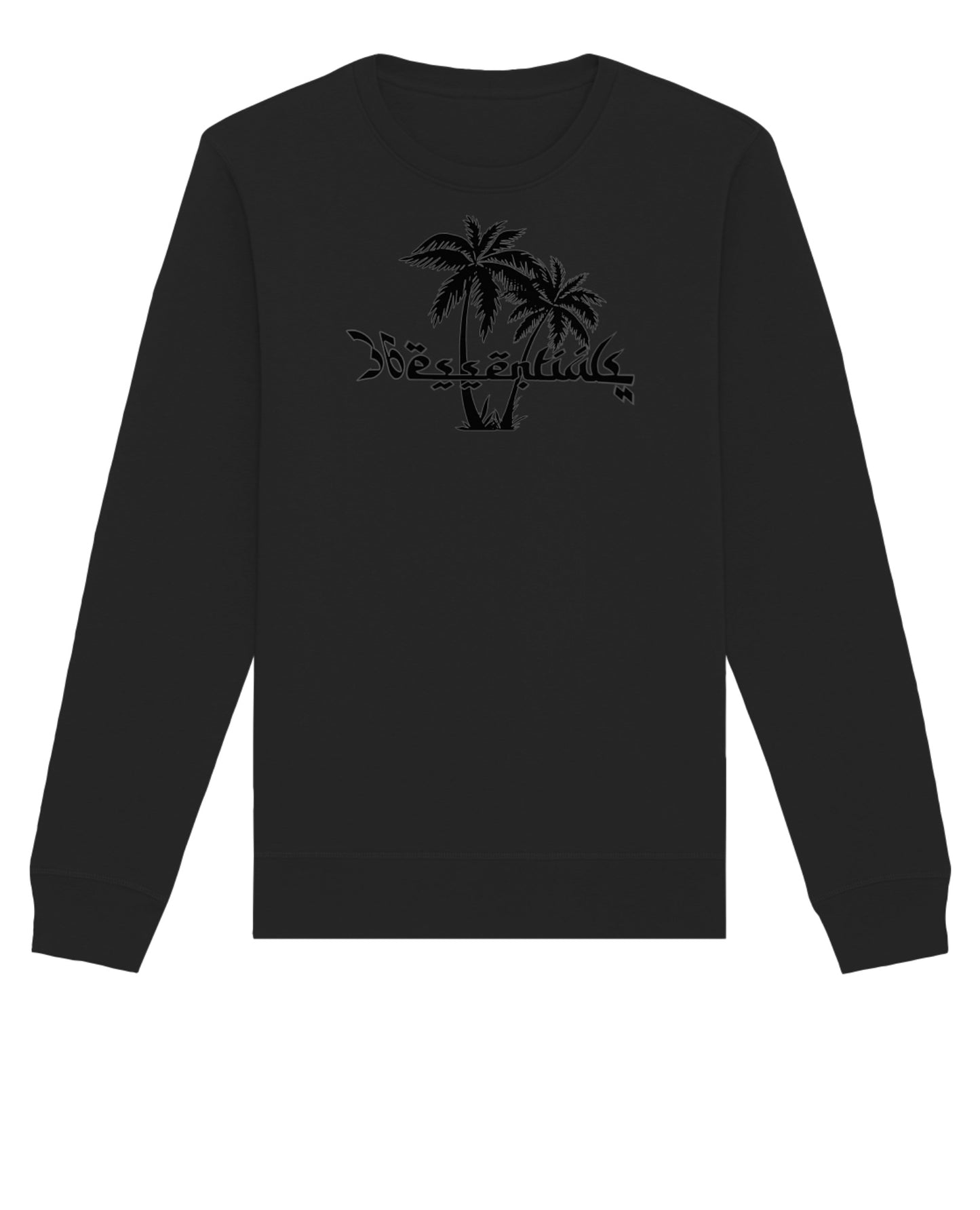 Sweater Palmen Black on Black